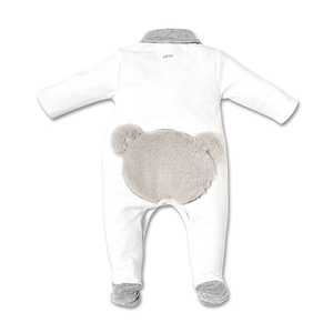 Babypakje teddy bont White/grey