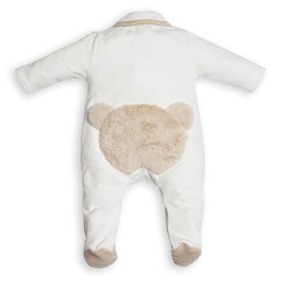 Babypakje teddy bont White/beige