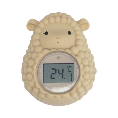 Silicone badthermometer sheep Sand