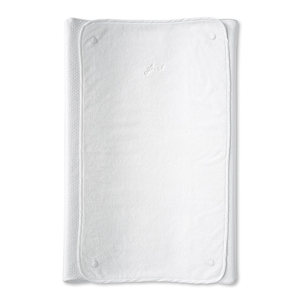 Verzorgingskussen hoes & towel Alix Hopefull white