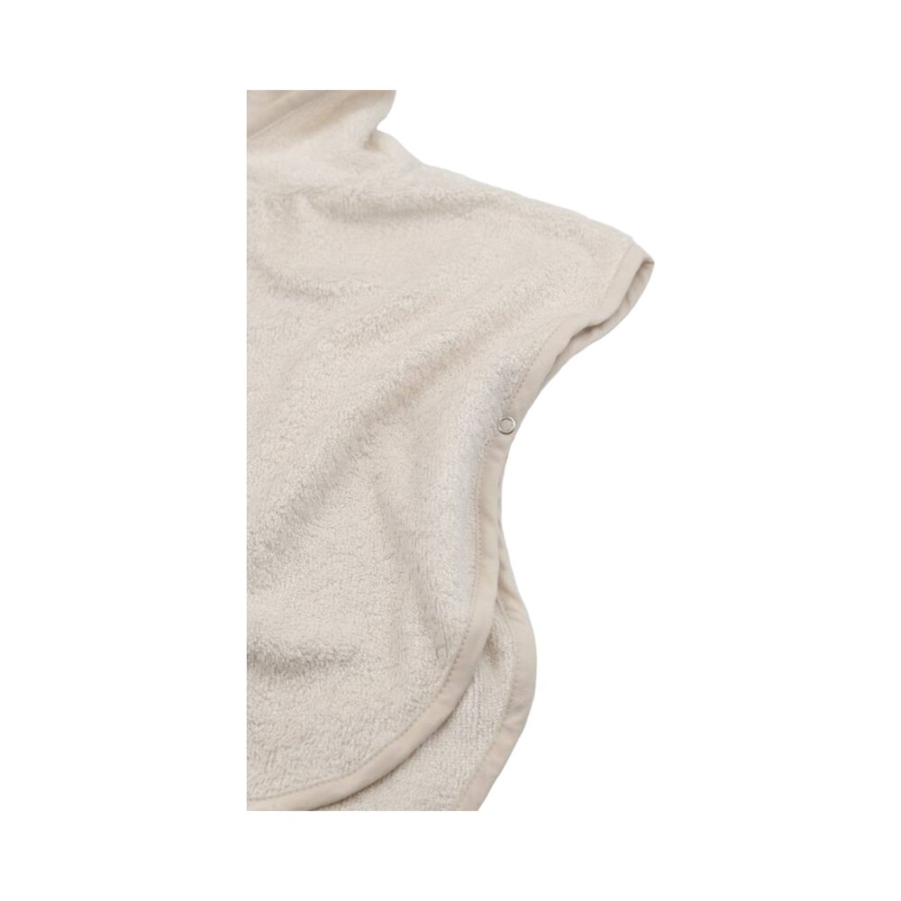 Badponcho baby 0-2 jaar - 100% Bamboe Terry Fox/Almond