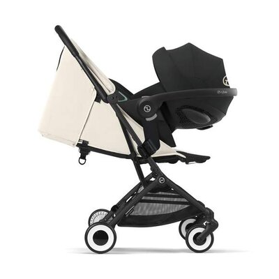 Plooibuggy Orfeo BLK Canvas White