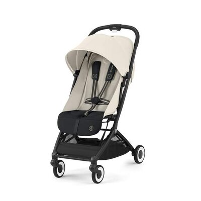 Plooibuggy Orfeo BLK Canvas White