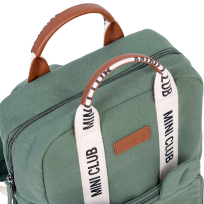 Rugzak kids Mini Club - Signature canvas Groen