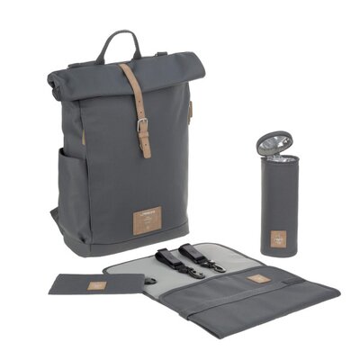 Rolltop rugzak luiertas Anthracite