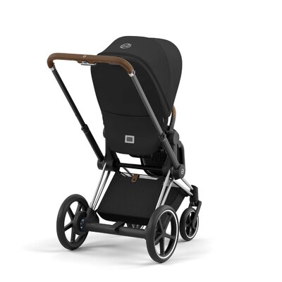 Epriam onderstel kinderwagen + frame zitting Chrome brown