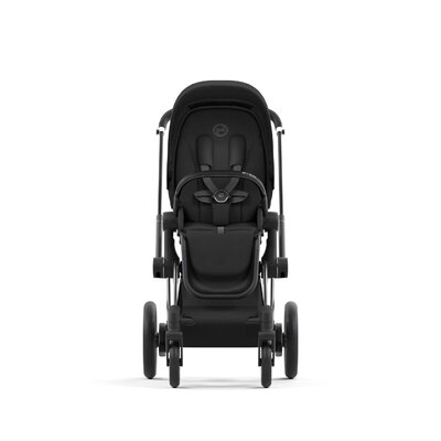 Epriam onderstel kinderwagen + frame zitting Chrome black