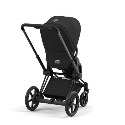 Epriam onderstel kinderwagen + frame zitting Matt black