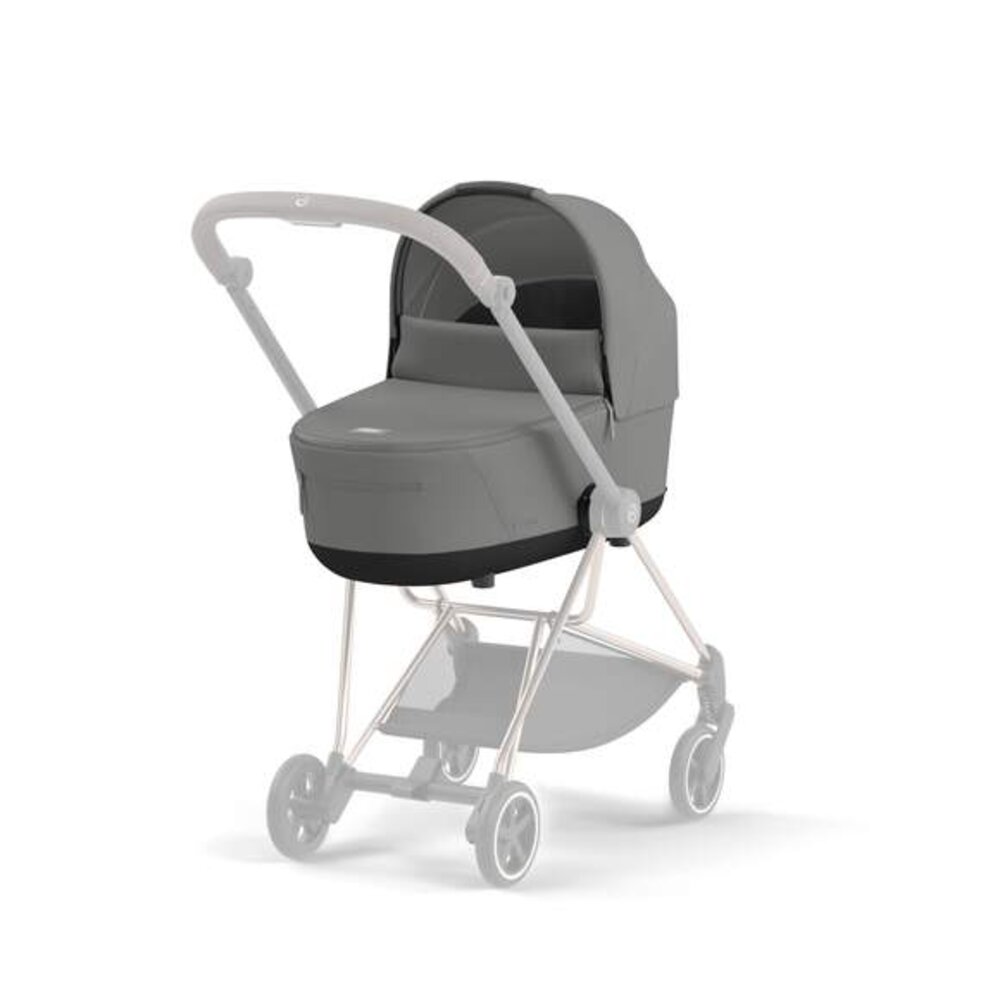 Draagmand Mios Lux Mirage grey/dark grey 