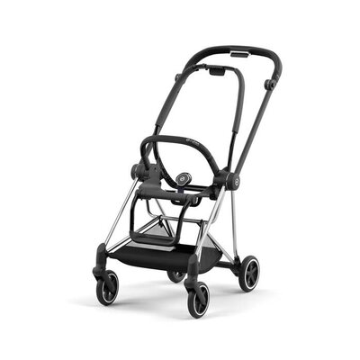 Mios onderstel kinderwagen + frame zitting Chrome black