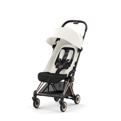 Kinderwagen Coya Rosegold Off white