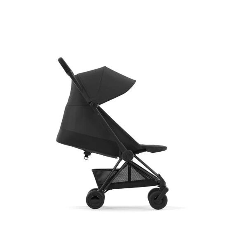 Kinderwagen Coya Matt Black Sepia Black