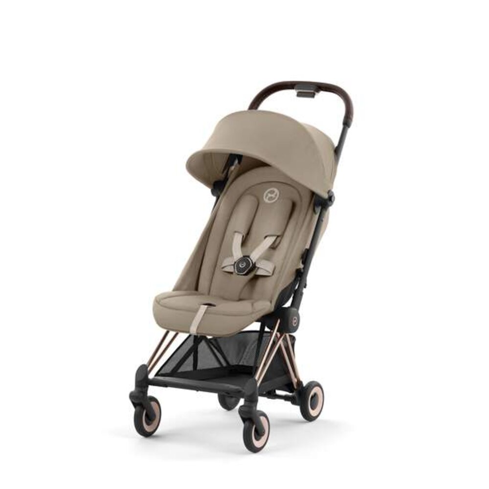 Kinderwagen Coya Rosegold Cozy Beige