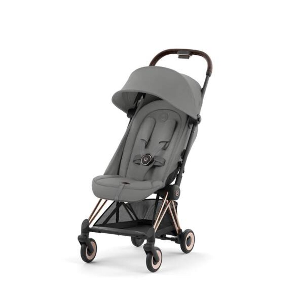 Kinderwagen Coya Rosegold Mirage grey