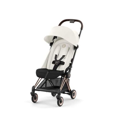 Kinderwagen Coya Rosegold Off white