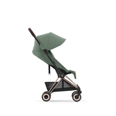 Kinderwagen Coya Rosegold Leaf green