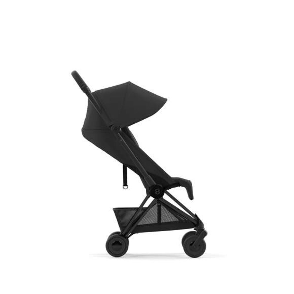 Kinderwagen Coya Matt Black Sepia Black