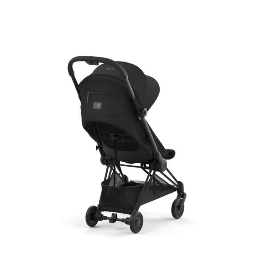 Kinderwagen Coya Matt Black Sepia Black