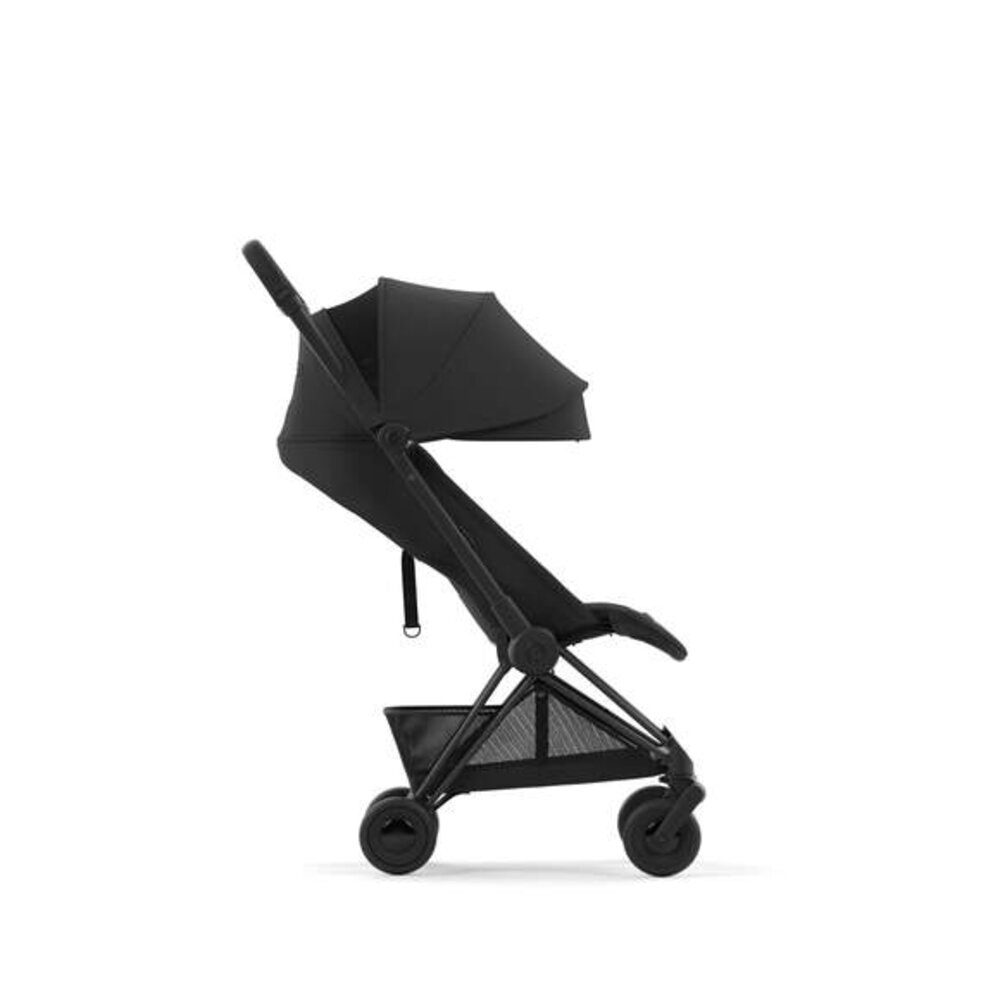 Kinderwagen Coya Matt Black Sepia Black