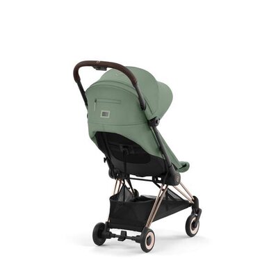 Kinderwagen Coya Rosegold Leaf green