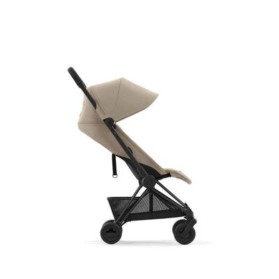 Kinderwagen Coya Matt Black Cozy Beige