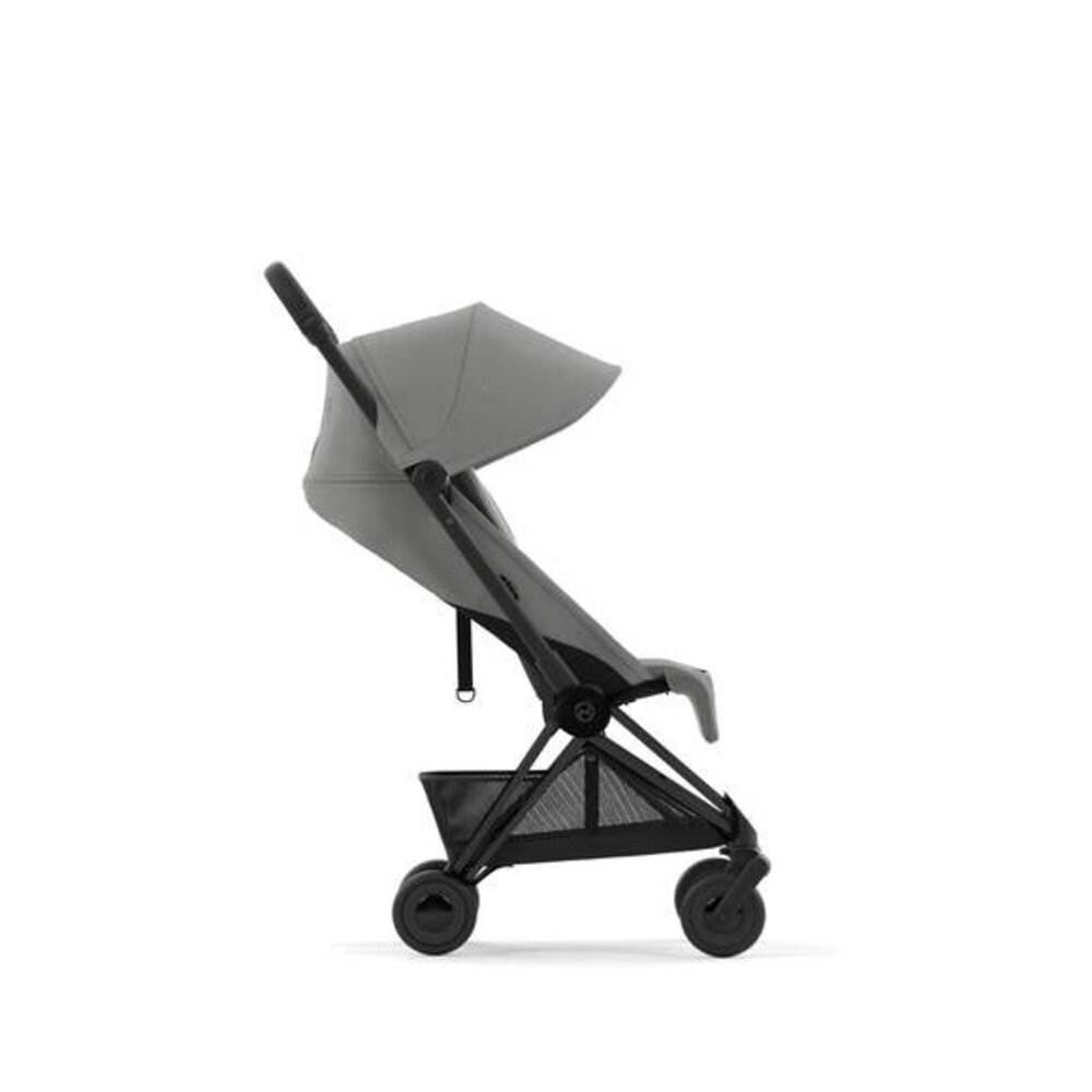 Kinderwagen Coya Matt Black Mirage grey