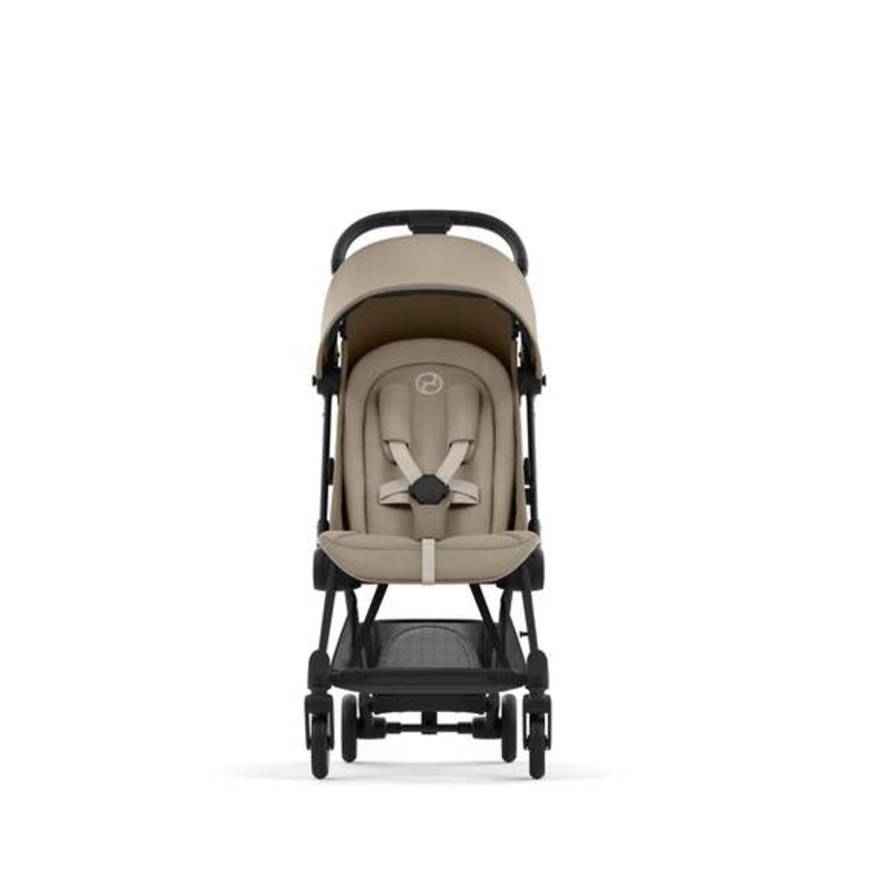 Kinderwagen Coya Matt Black Cozy Beige