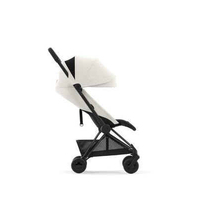 Kinderwagen Coya Matt Black Off white 