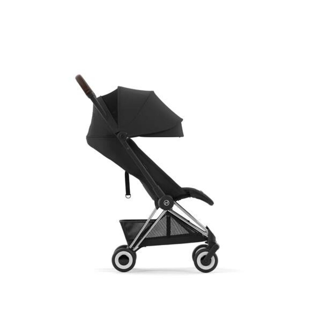 Kinderwagen Coya Chrome Brown Sepia Black