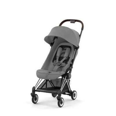 Kinderwagen Coya Chrome Brown Mirage grey