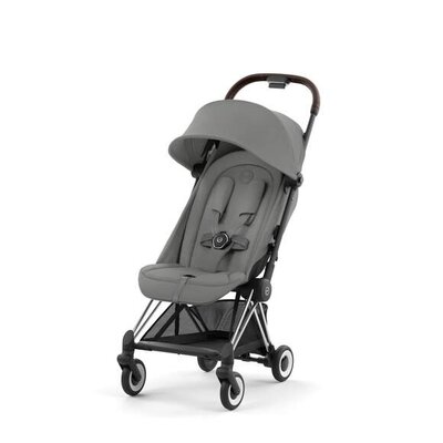 Kinderwagen Coya Chrome Brown Mirage grey