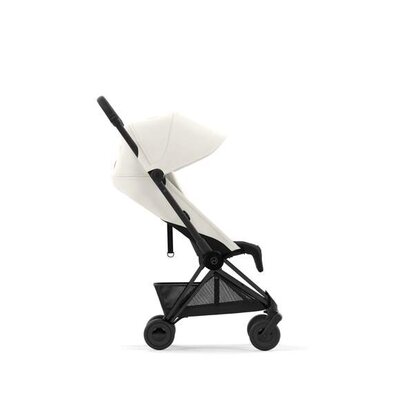 Kinderwagen Coya Matt Black Off white 