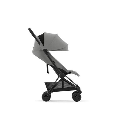 Kinderwagen Coya Matt Black Mirage grey