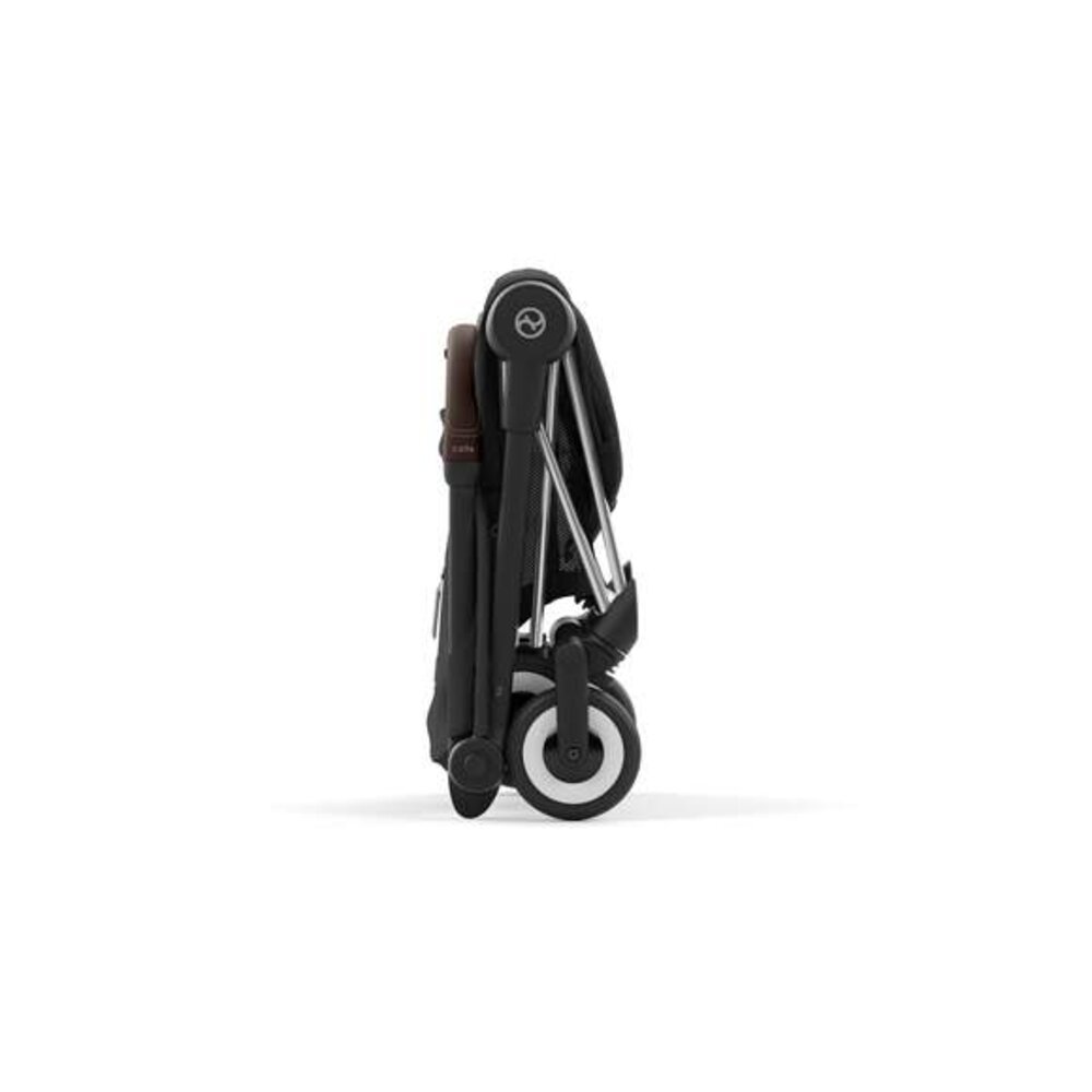 Kinderwagen Coya Chrome Brown Sepia Black