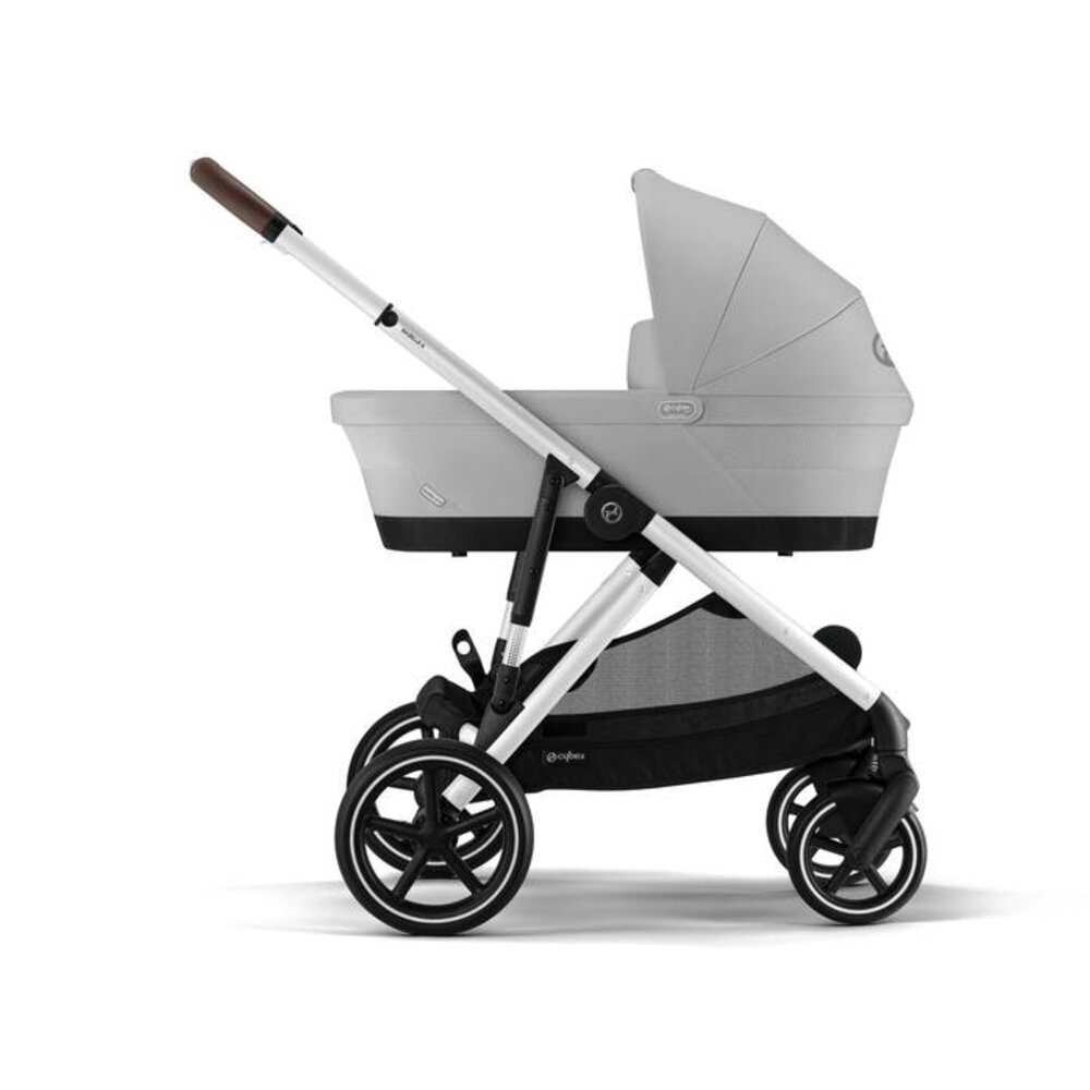 Kinderwagen Gazelle S (frame + zitting) SLV Lava Grey/mid grey