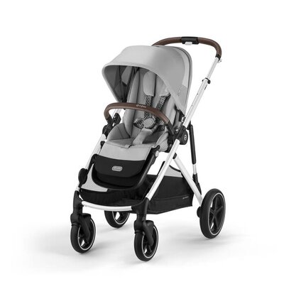 Kinderwagen Gazelle S (frame + zitting) SLV Lava Grey/mid grey