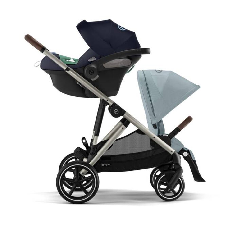 Kinderwagen Gazelle S (frame + zitting) TPE Sky Blue/mid blue