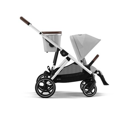 Kinderwagen Gazelle S (frame + zitting) SLV Lava Grey/mid grey