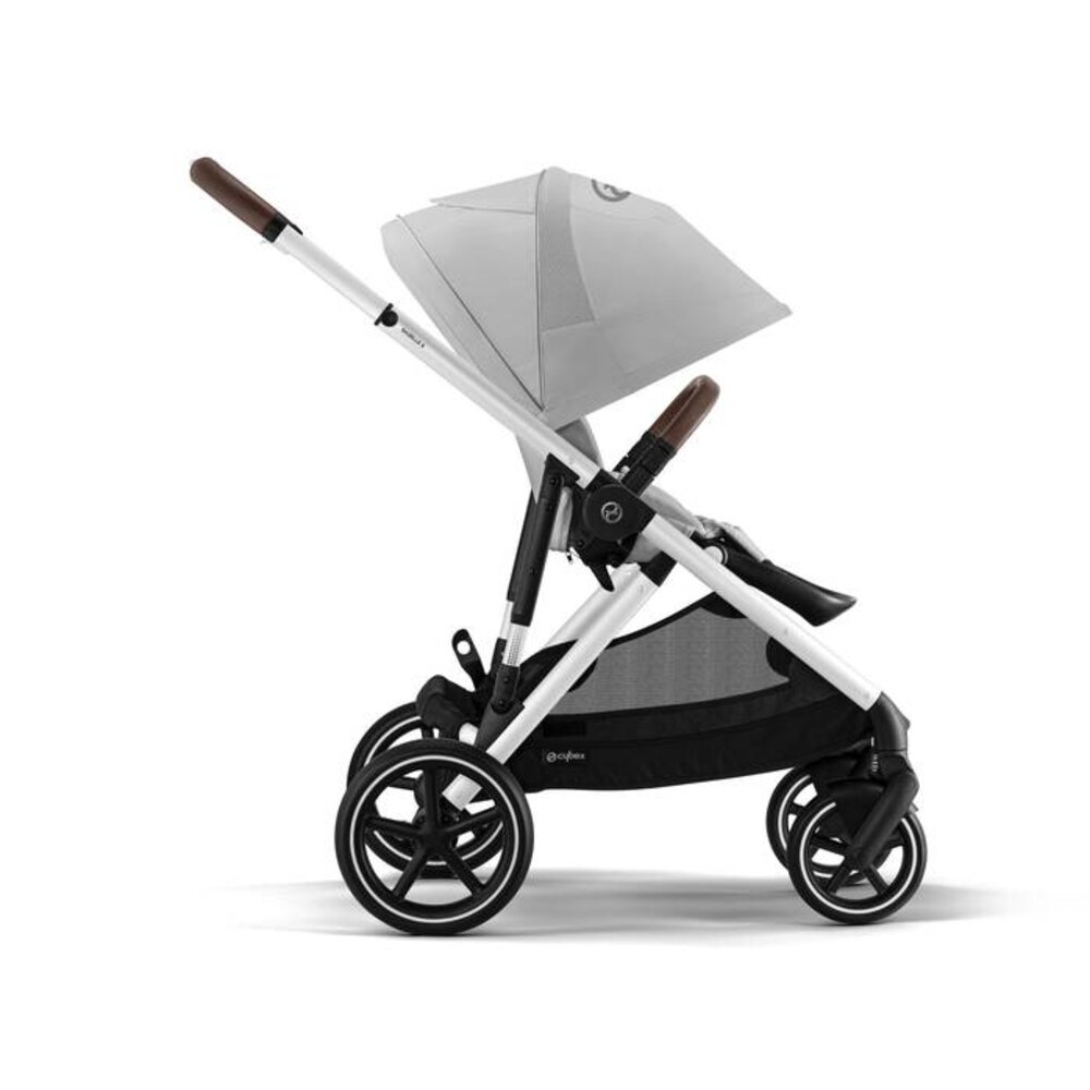 Kinderwagen Gazelle S (frame + zitting) SLV Lava Grey/mid grey