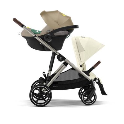 Kinderwagen Gazelle S (frame + zitting) TPE seashell Beige/light beige