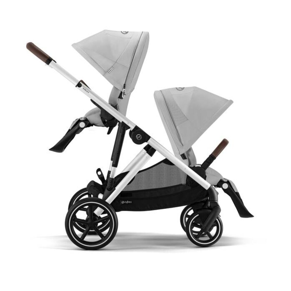 Kinderwagen Gazelle S (frame + zitting) SLV Lava Grey/mid grey