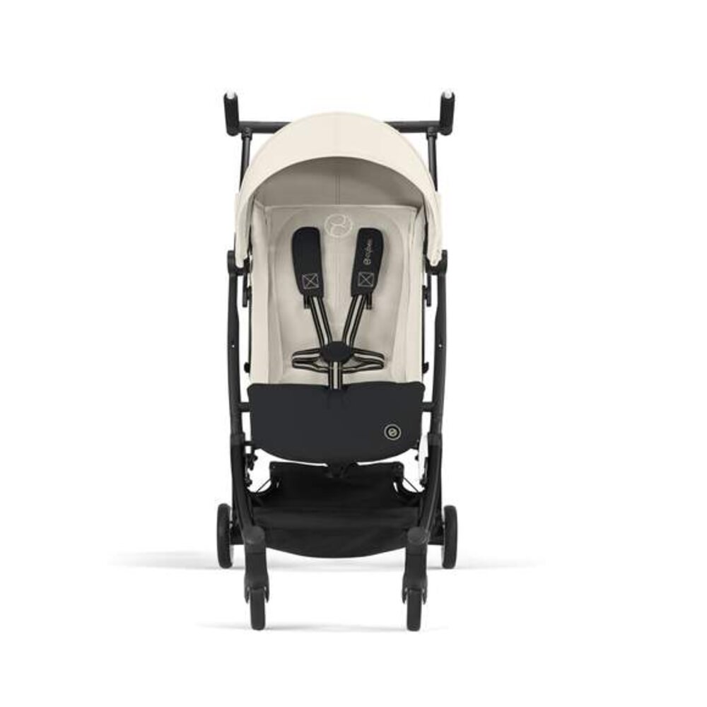 Plooibuggy Libelle BLK canvas White/light beige