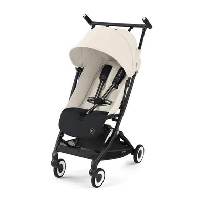 Plooibuggy Libelle BLK canvas White/light beige