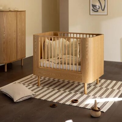 Bed 110x70 cm Yume Natural ash