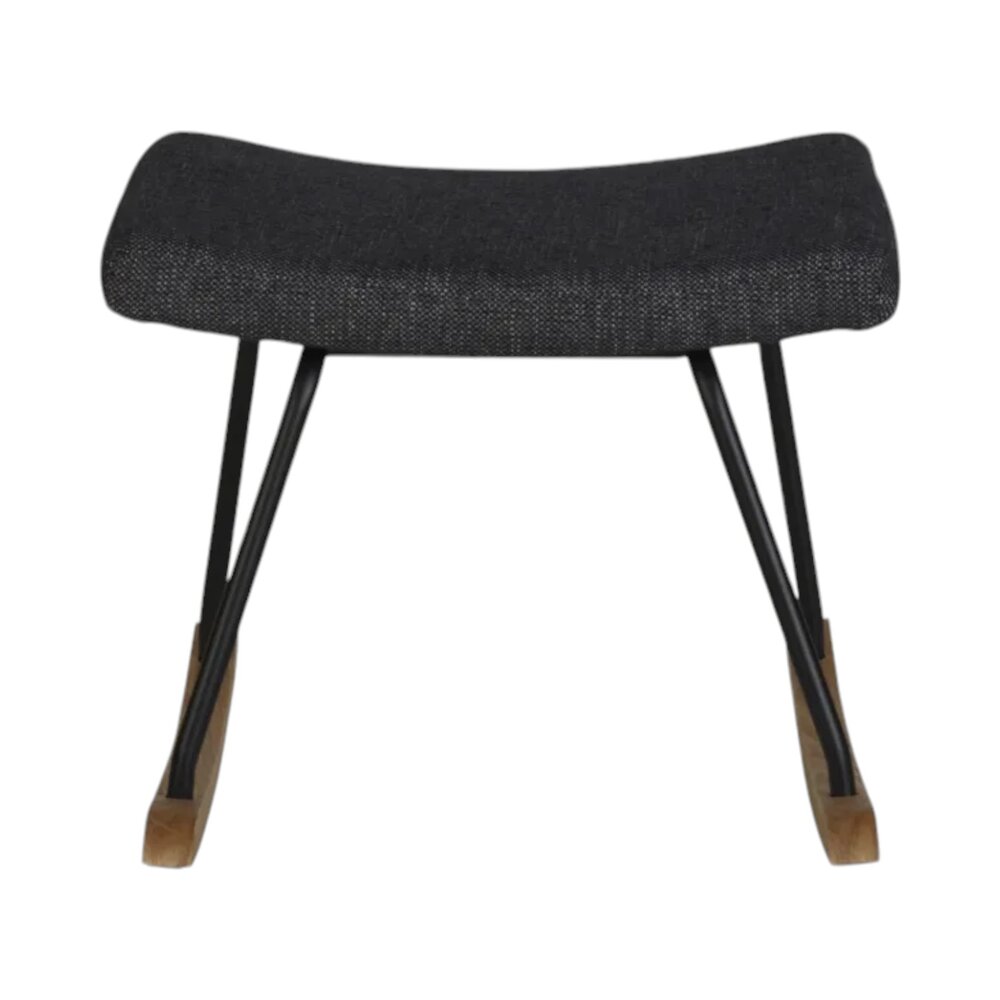 Hocker rocker de luxe Black