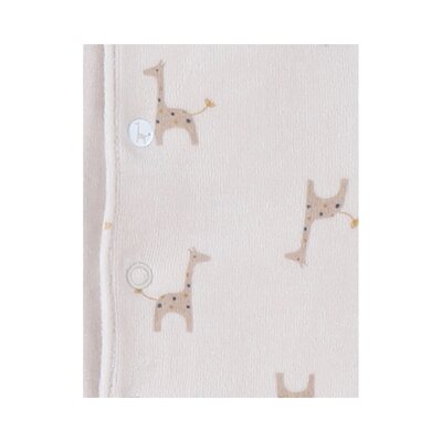 Pyjama Little Tiga velours Beige