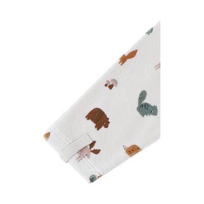 Pyjama Animals velours Beige