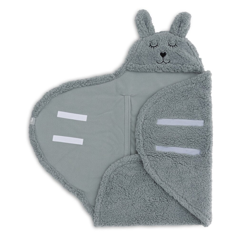 Wikkeldeken Bunny Sea Green