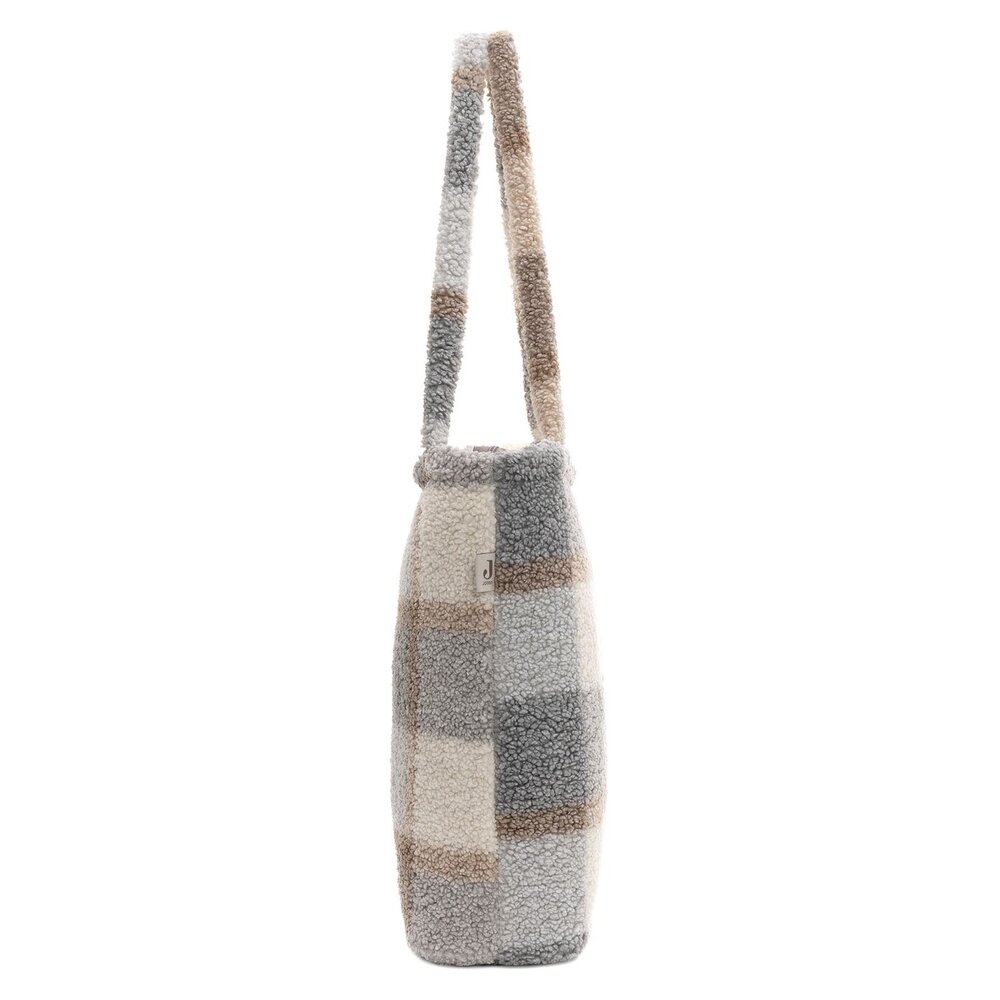 Luiertas Shopper Check Boucle