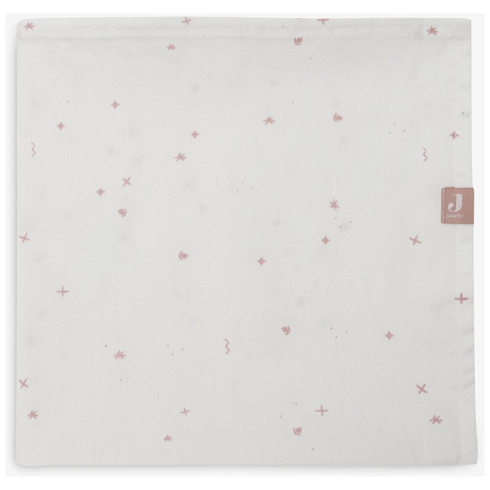 Laken Wieg 75x100cm Twinkling Wild Rose